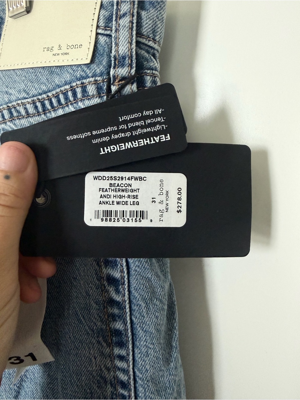 Rag & Bone “The Andi” Jeans NWT - Picture 4 of 5